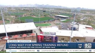 Long wait for Spring Training ticket refund after games were canceled