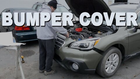 How To Assemble and Install a Front Bumper - 2017 Subaru Outback