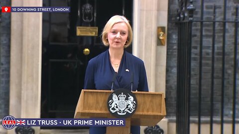 🇬🇧 Liz Truss resigns as UK Prime Minister at 10 Downing Street, London [CC Spanish] (Oct 20, 2022)