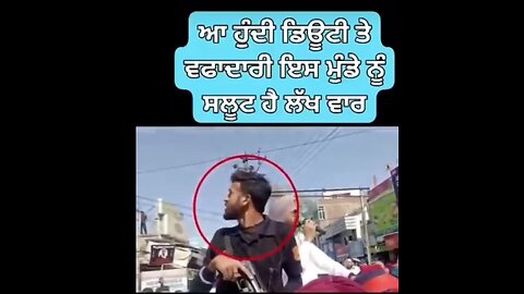 This is the real man who see the every satution at the sidhumossewala’s fathers rally✅