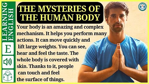 learn English through story level 1 🍁 the mysteries of the human body | WooEnglish