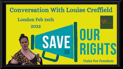 Conversation With Save Our Right UK Louise Creffield