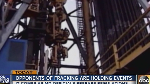 Fracking opponents rally as Maryland prepares regulations