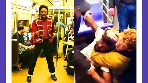 Left-Wing Media Props Up The Subway Dancer's De4th 🟠⚪🟣 NPC Crime