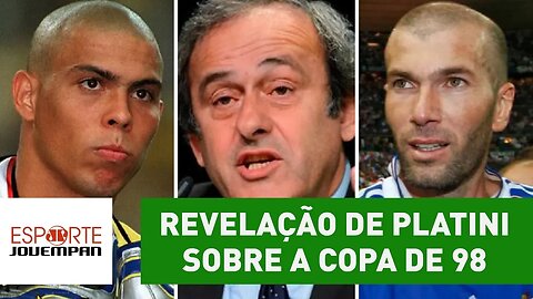 Manipulada? OLHA o que Platini revelou sobre a COPA de 98!