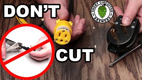 Anvil Foundry 120v to 240v plug adapter DON'T CUT YOUR CORD!!