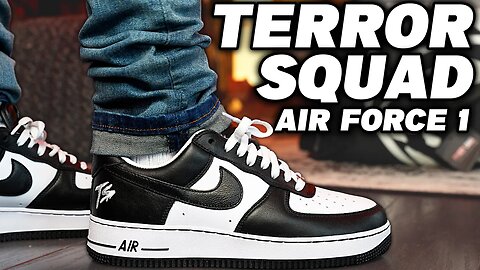 Air Force 1 x Terror Squad " Blackout " Review and On Foot !
