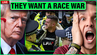 CIA RACE WAR UK COLOR REVOLUTION TOMMY ROBINSON SAYS THEY WILL KILL ELON MUSK | MATTA OF FACT 8.6.24 2pm EST