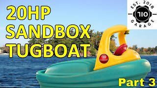Sandbox Boat with Motor Part 3
