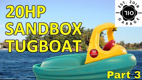 Sandbox Boat with Motor Part 3