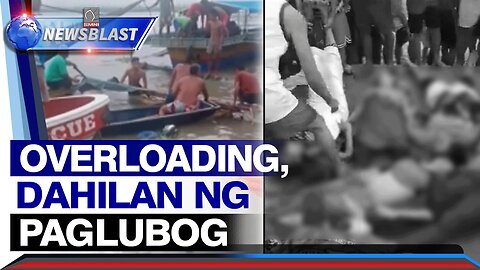 Overloading, dahilan ng pagtaob ng isang bangka sa Binangonan, Rizal—PCG