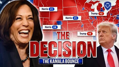 Kamala Bounce in Polls? and New Electoral Map Prediction | The Decision Ep. 3