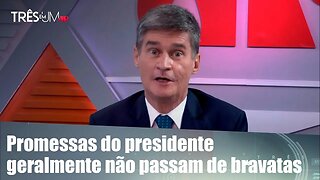 Fábio Piperno: Única salvação para o Brasil seria renúncia de Bolsonaro