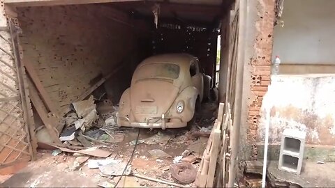 I was challenged to a complete 60-day restoration of a Beetle abandoned for 20 years