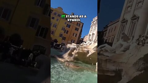 Preserving Romes Artistic Heritage: The Living Beauty of The Trevi Fountain 🇮🇹
