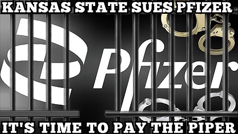 'PFIZER' SUED! 'KANSAS' STATE SUES 'PFIZER' A.G 'KRIS KOBACH' FILES CIVIL LAWSUIT AGAINST 'PFIZER' FOR MISLEADING THE PUBLIC