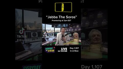 Star Wars: Jabba The Soros Premieres at 7pm! Here’s A Taste! Link 👇🏻