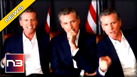 Panicked And Angry California Governor Gavin Newsom Lashes Out At Reporters