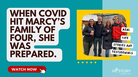 How did Marcy’s Family Beat COVID? By Being Prepared!