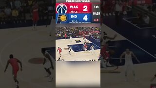 PUSHING THE PACE | NBA 2K23 Gameplay | Wizards MyNBA Eras TikToks Shorts (Y1G1 @ Pacers)