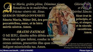 Latin Rosary: Joyful Mysteries