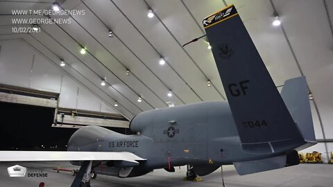 The RQ-4 Global Hawk: AL DHAFRA AIR BASE, ABU DHABI, UNITED ARAB EMIRATES, 10/01/2021