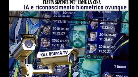 Italia sempre più come la Cina - IA e Riconoscimento Biometrico OVUNQUE