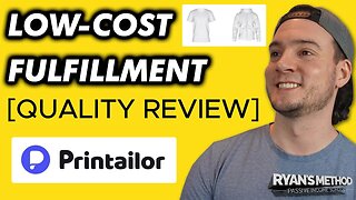 SAVE BIG w/ Printailor on Print on Demand Fulfillment + Product Review!