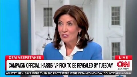 Gov Kathy Hochul: It Doesn't Bother Me That VP Candidates Are White Men