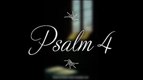 Psalm 4 | KJV
