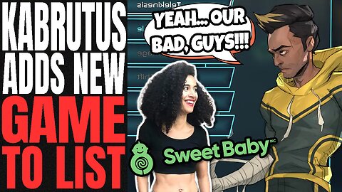 Sweet Baby Inc Gets DESTROYED BY KABRUTUS | New Game Gets ADDED To SBI DETECTED And Developers COPE