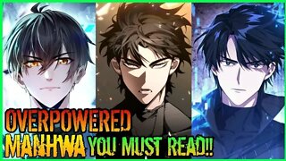 Top 10 Manhwa/Manhua Action | Overpowered MC | Leveling System | MC is Weak First | Cheat [Part 23]