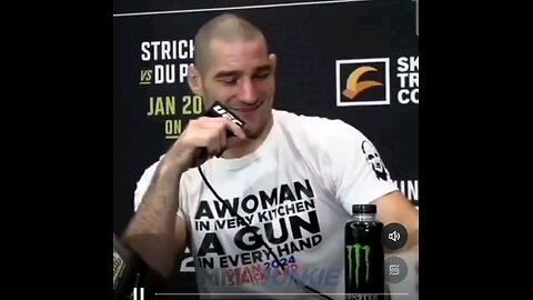 True Patriot Sean Strickland MMA UFC Fighter Smokes Woke Journalist as Weak and Pathetic