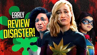 THE MARVELS Early Reviews a DISASTER, movie is ROTTEN despite media spin!