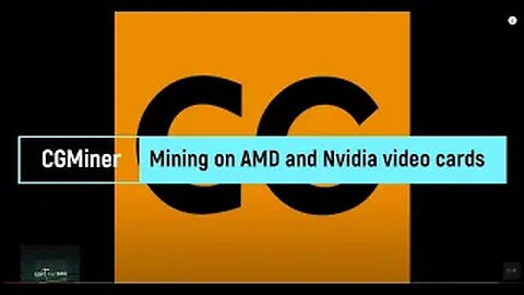 CGMiner - Mining on AMD and Nvidia video cards