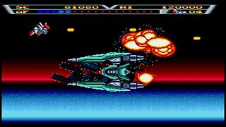 Arrow Flash: Ação Espacial Épica no Mega Drive! Acompanhe essa Gameplay Alucinante .