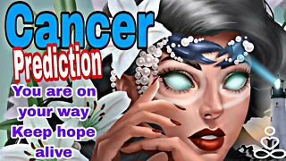 Cancer KEEP GOING YOU WILL GET YOUR WISH VIRTUE OF ENDURANCE Psychic Tarot Oracle Card Prediction