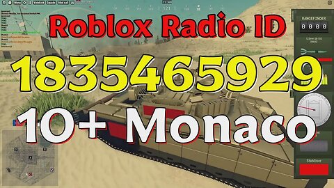 Monaco Roblox Radio Codes/IDs