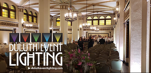 Moorish Room wedding lighting, Duluth