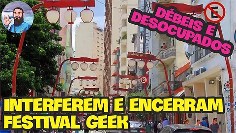 Desocupados Militontos Encerram Festival Nippo na Liberdade Chamando de Racista