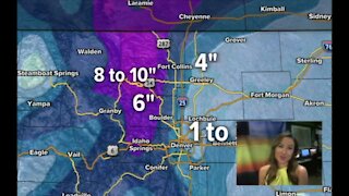 Katie LaSalle 11:45 a.m. update on upcoming snow storm