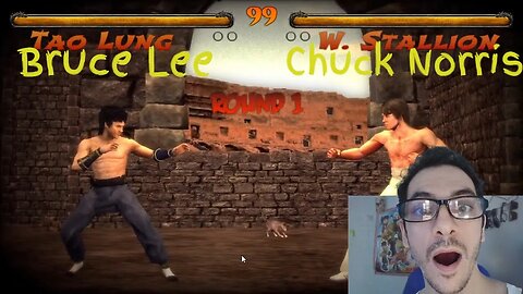 Bruce Lee vs Chuck Norris Kings of Kung Fu Gameplay