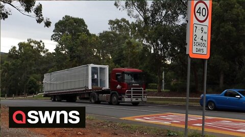 Aussie dad buys $30,000 SHIPPING CONTAINER from China and turns it into a HOME