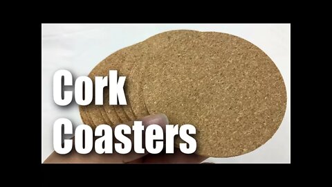 Slim Natural Cork Coasters Review