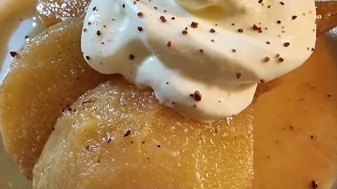 Spiced Poached Pears (Sous Vide)