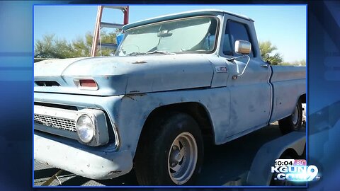 Tucson man dropped off his classic truck at a body shop three years ago for restoration; he's still waiting to get it back