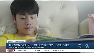 Tucson siblings expand tutoring service during coronavirus pandemic