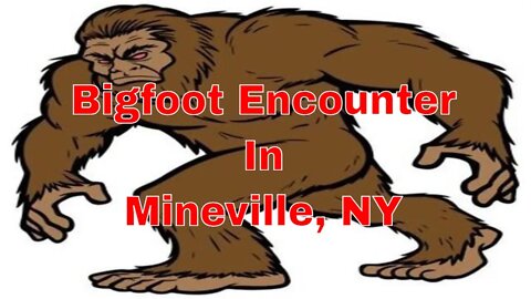 Bigfoot Encounter in Mineville, NY