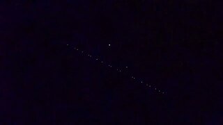 UFOs over Utah? What are these? 23 objects in the night sky.