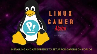 installing and trying to setup of game on pop! os